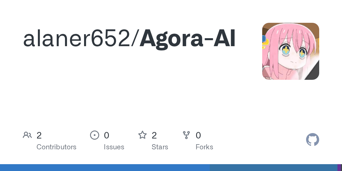 Agora-AI 的頁面預覽