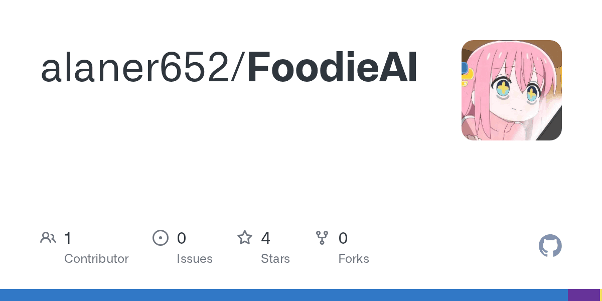 Foodie AI 的頁面預覽